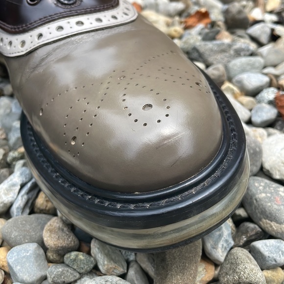 Prada Levitate Leather Wing-Tip Sneaker - Picture 5 of 16